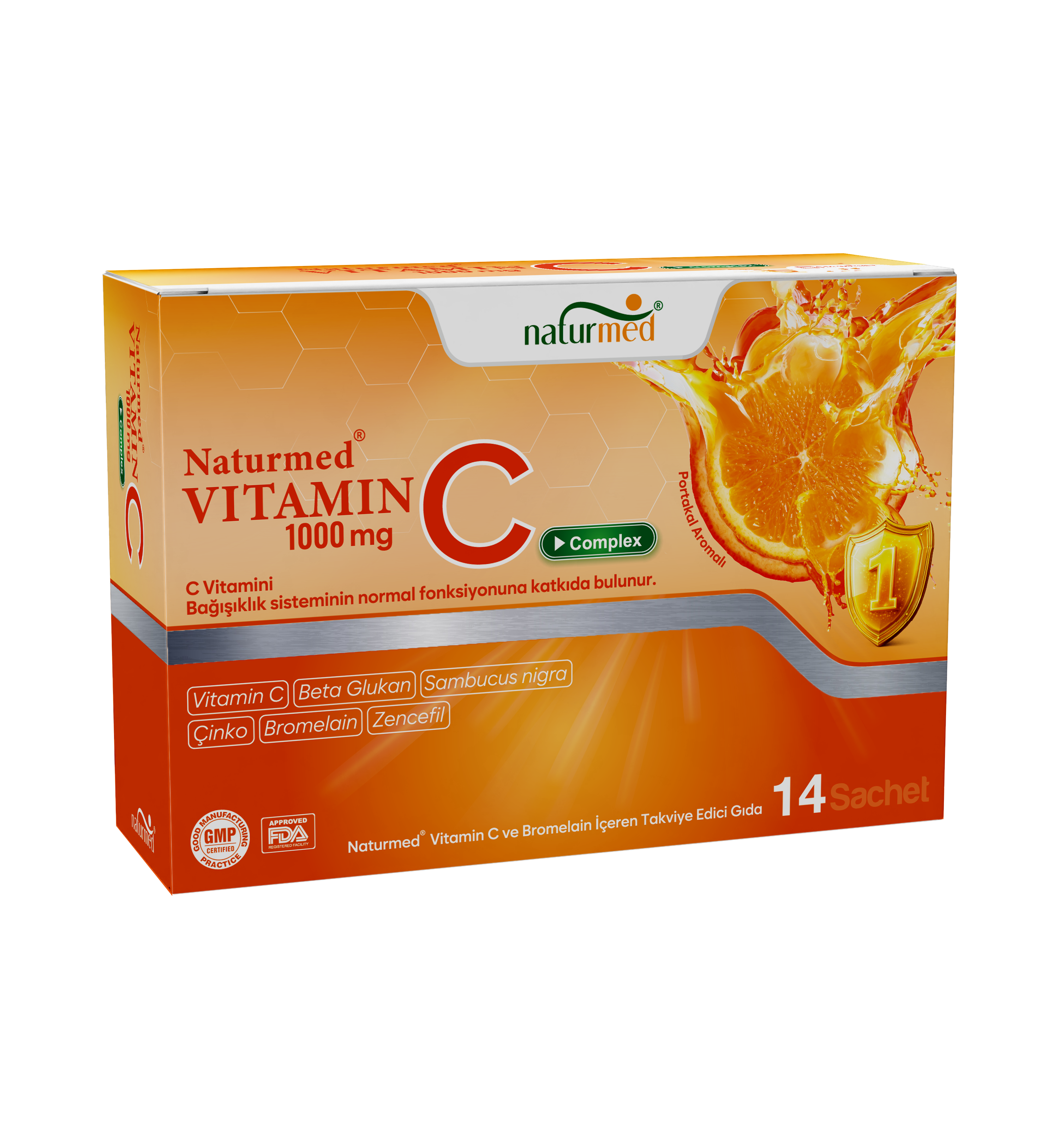 Naturmed® Vıtamın C 1000 mg Saşe