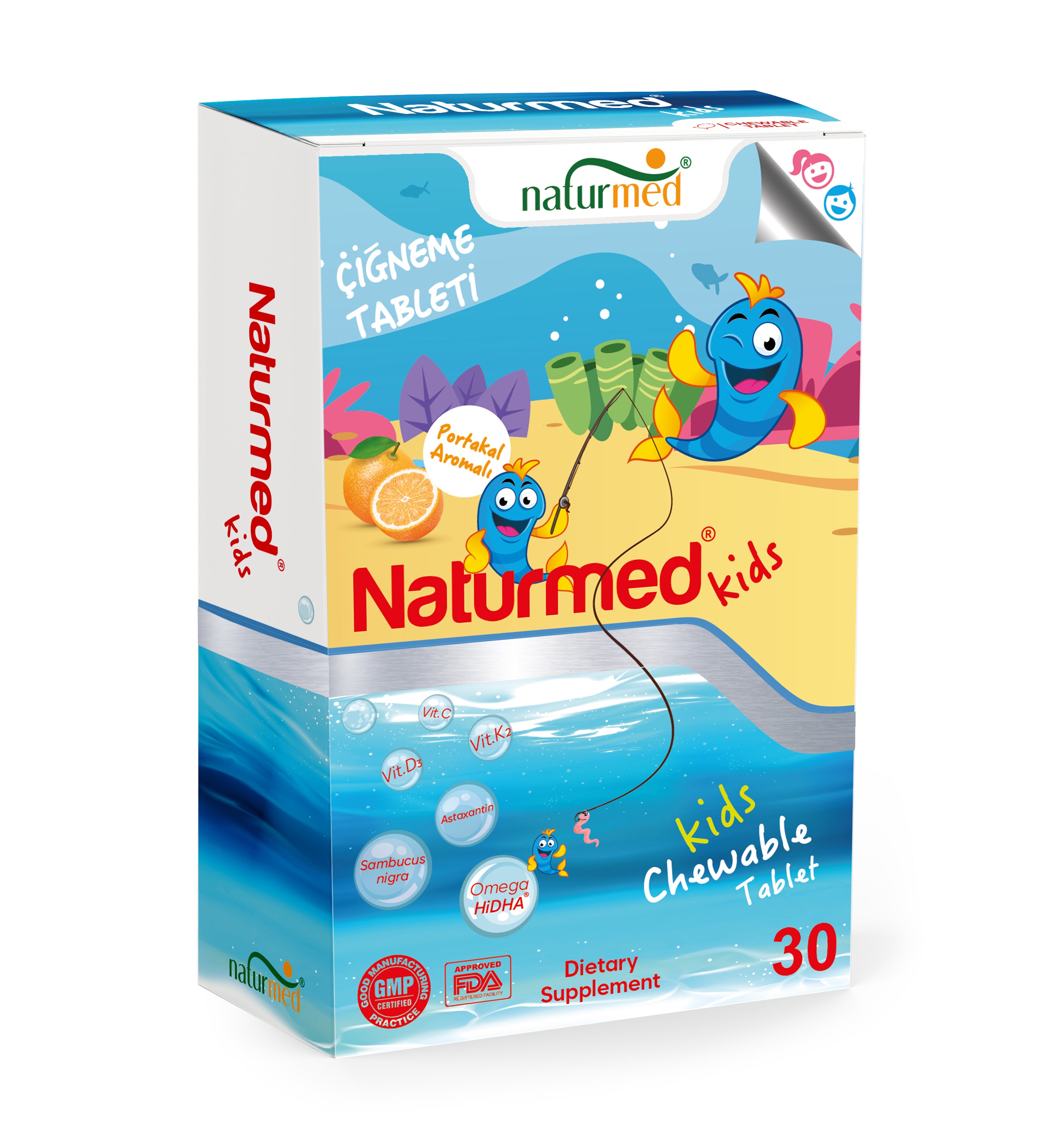 Naturmed Kids® Çiğneme Tableti