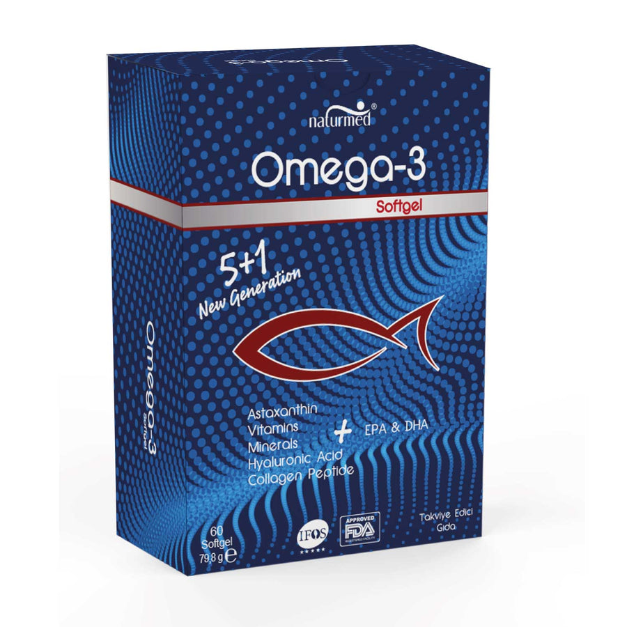 Naturmed® Balık Yağı ve Hyaluronik Asit Yumuşak Kapsül